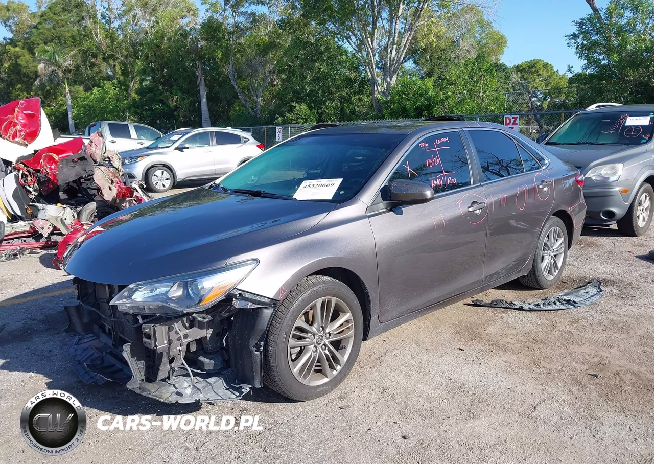 2015 Toyota Camry Se VIN:4T1BF1FK7FU492254 - 2
