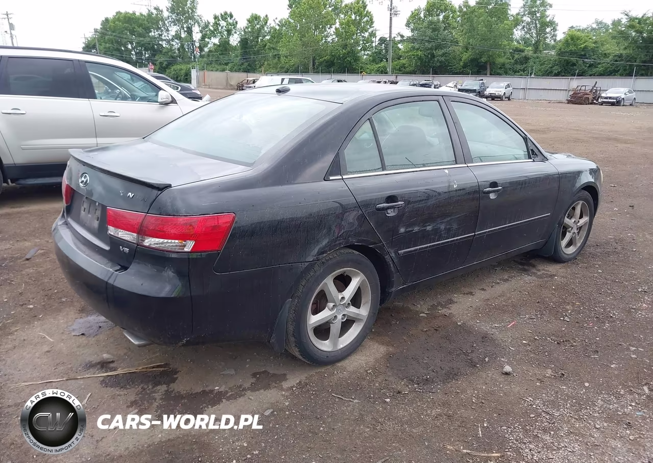 2008 Hyundai Sonata Limited V6-Se V6 VIN:5NPEU46F28H336647 - 4