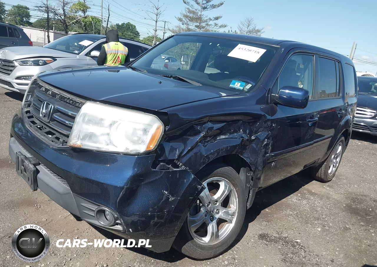 2014 Honda Pilot Ex VIN:5FNYF4H41EB011274 - 2