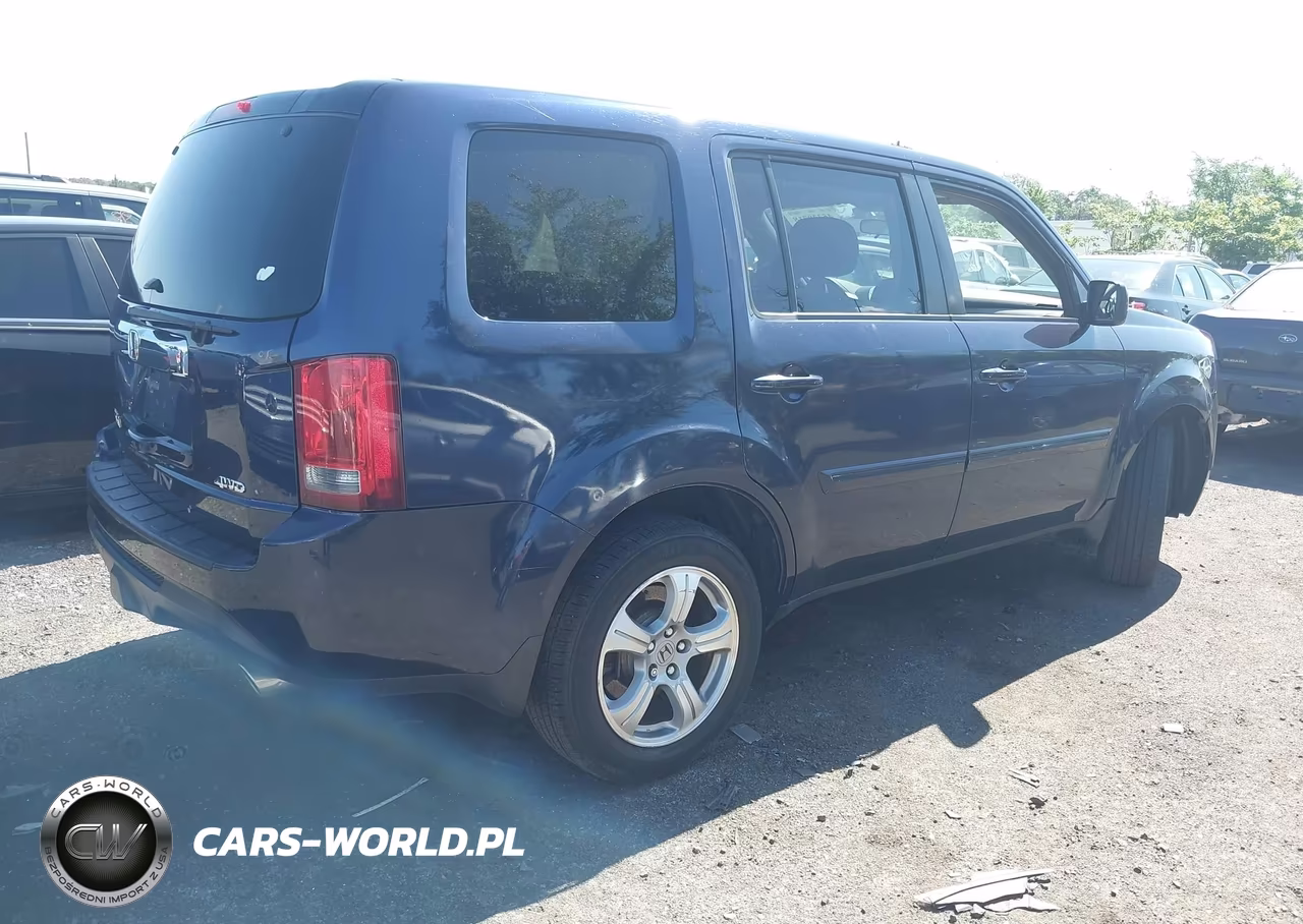2014 Honda Pilot Ex VIN:5FNYF4H41EB011274 - 4