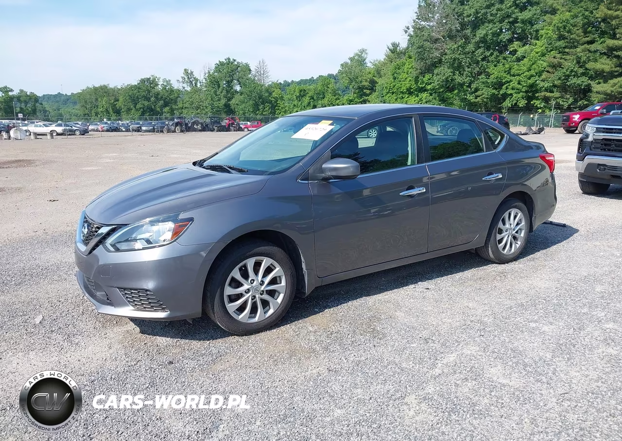2018 Nissan Sentra Sv VIN:3N1AB7AP8JL628821 - 2