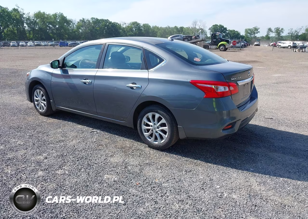 2018 Nissan Sentra Sv VIN:3N1AB7AP8JL628821 - 3