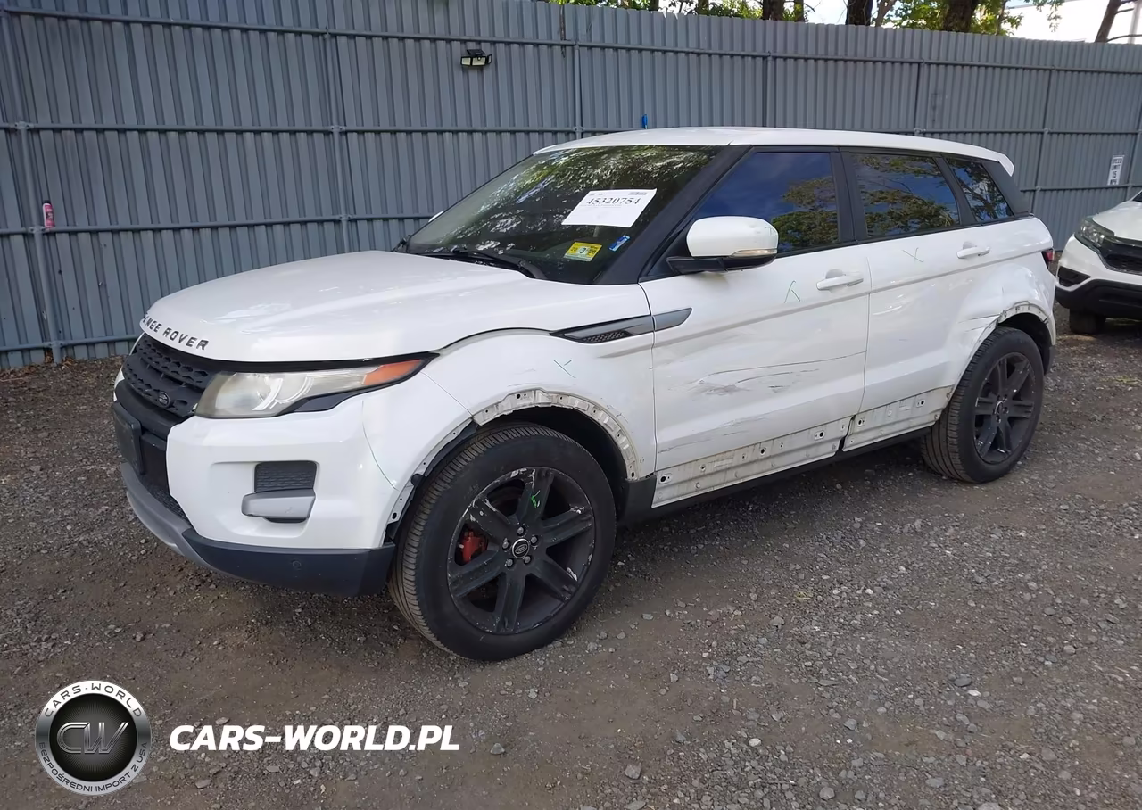 2013 Land Rover Range Rover Evoque Pure VIN:SALVN2BG6DH817177 - 2