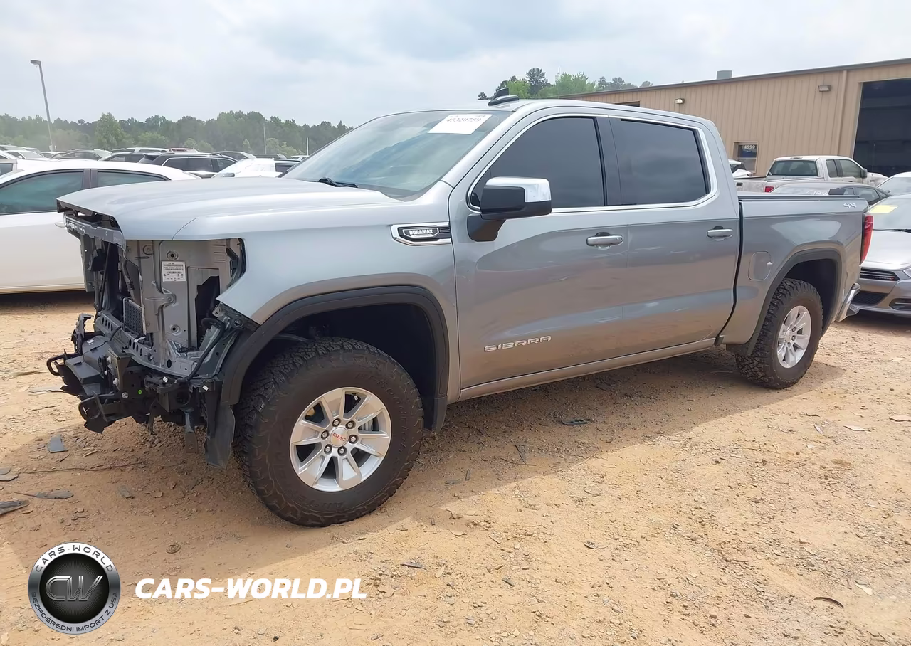2024 GMC Sierra 1500 4Wd Short Box Sle VIN:1GTUUBE80RZ293617 - 2
