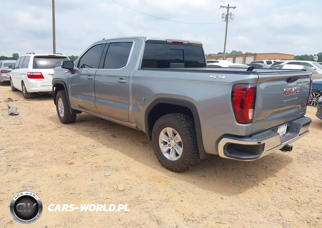2024 GMC Sierra 1500 4Wd Short Box Sle VIN:1GTUUBE80RZ293617 - 3