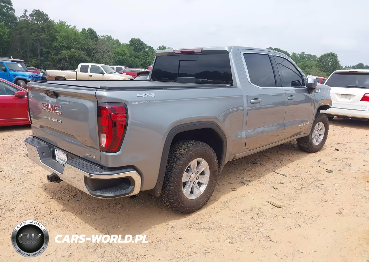 2024 GMC Sierra 1500 4Wd Short Box Sle VIN:1GTUUBE80RZ293617 - 4