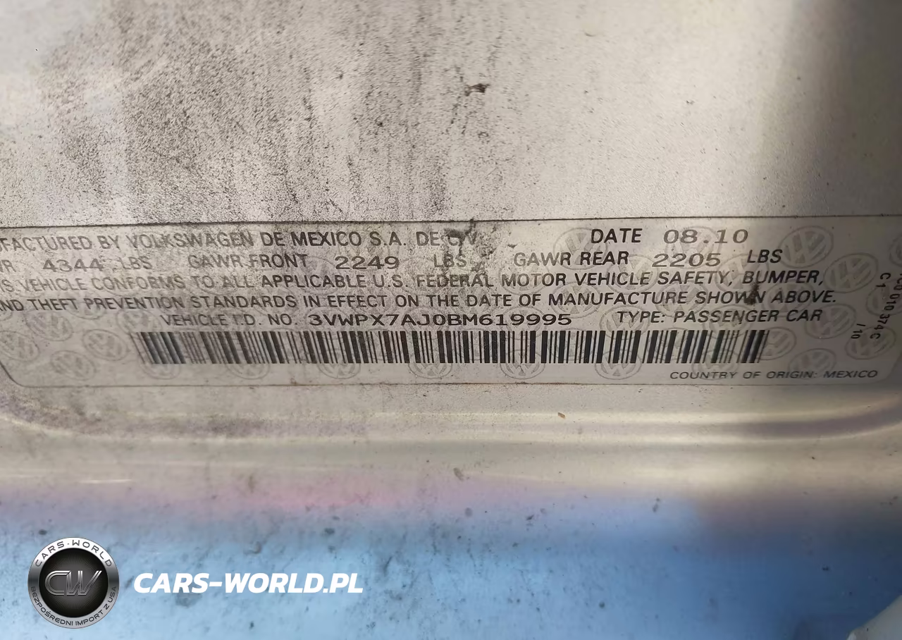2011 Volkswagen Jetta Sportwagen 2.5L Se VIN:3VWPX7AJ0BM619995 - 9