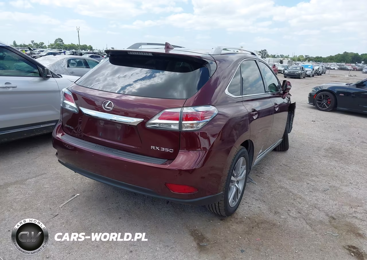 2015 Lexus Rx 350 VIN:2T2ZK1BAXFC205722 - 4
