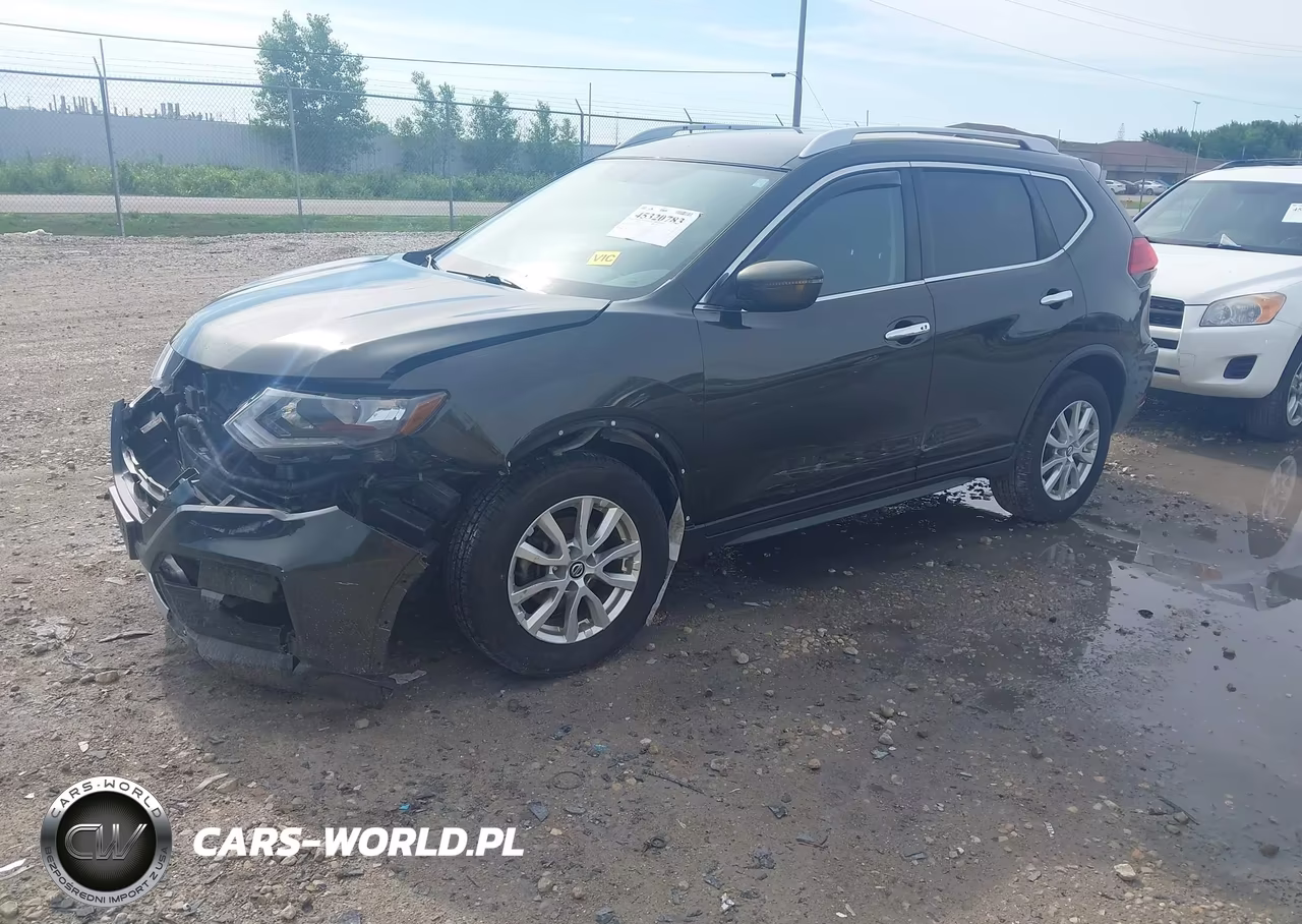 2017 Nissan Rogue Sv VIN:KNMAT2MV2HP575572 - 2