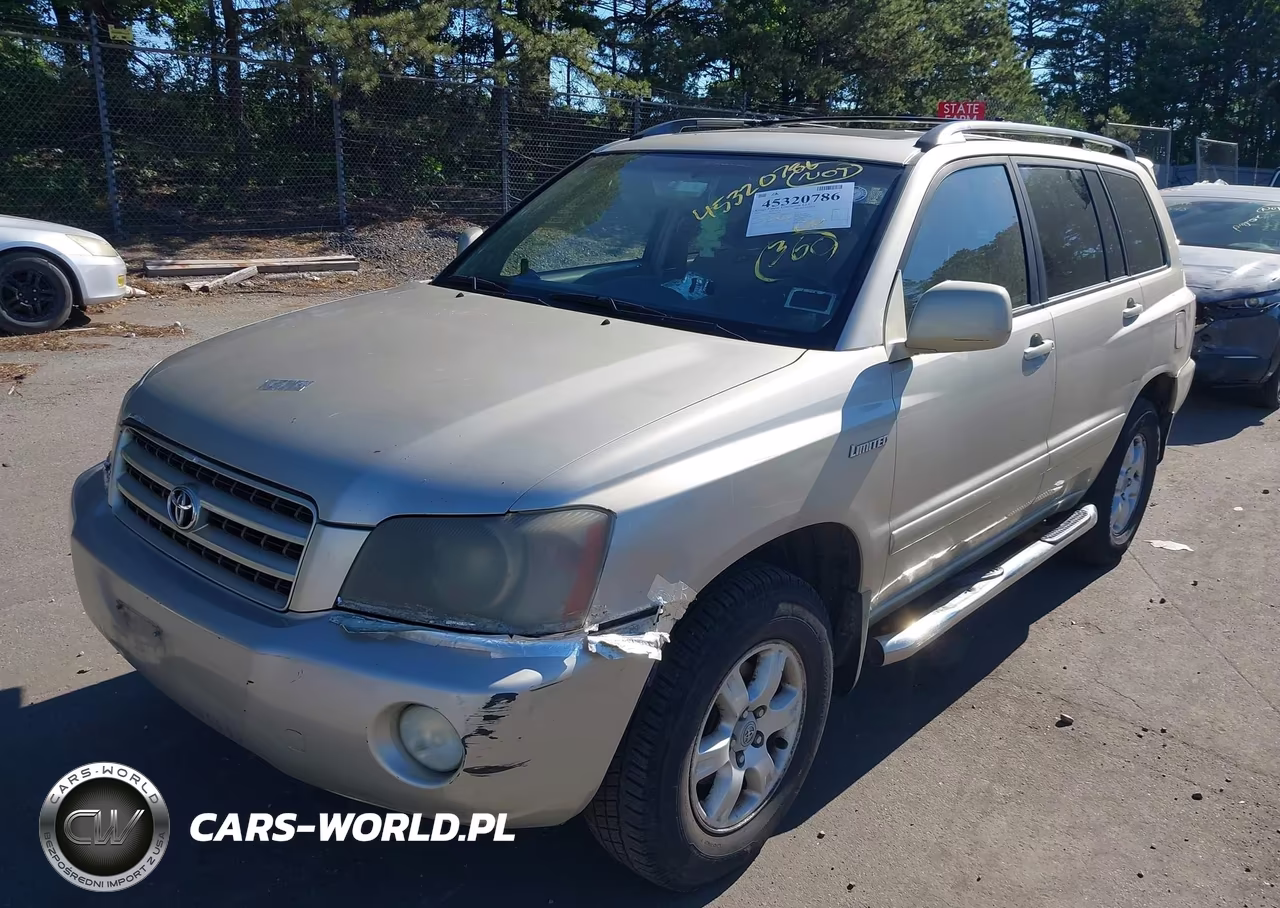 2001 Toyota Highlander V6 VIN:JTEHF21A310003332 - 2