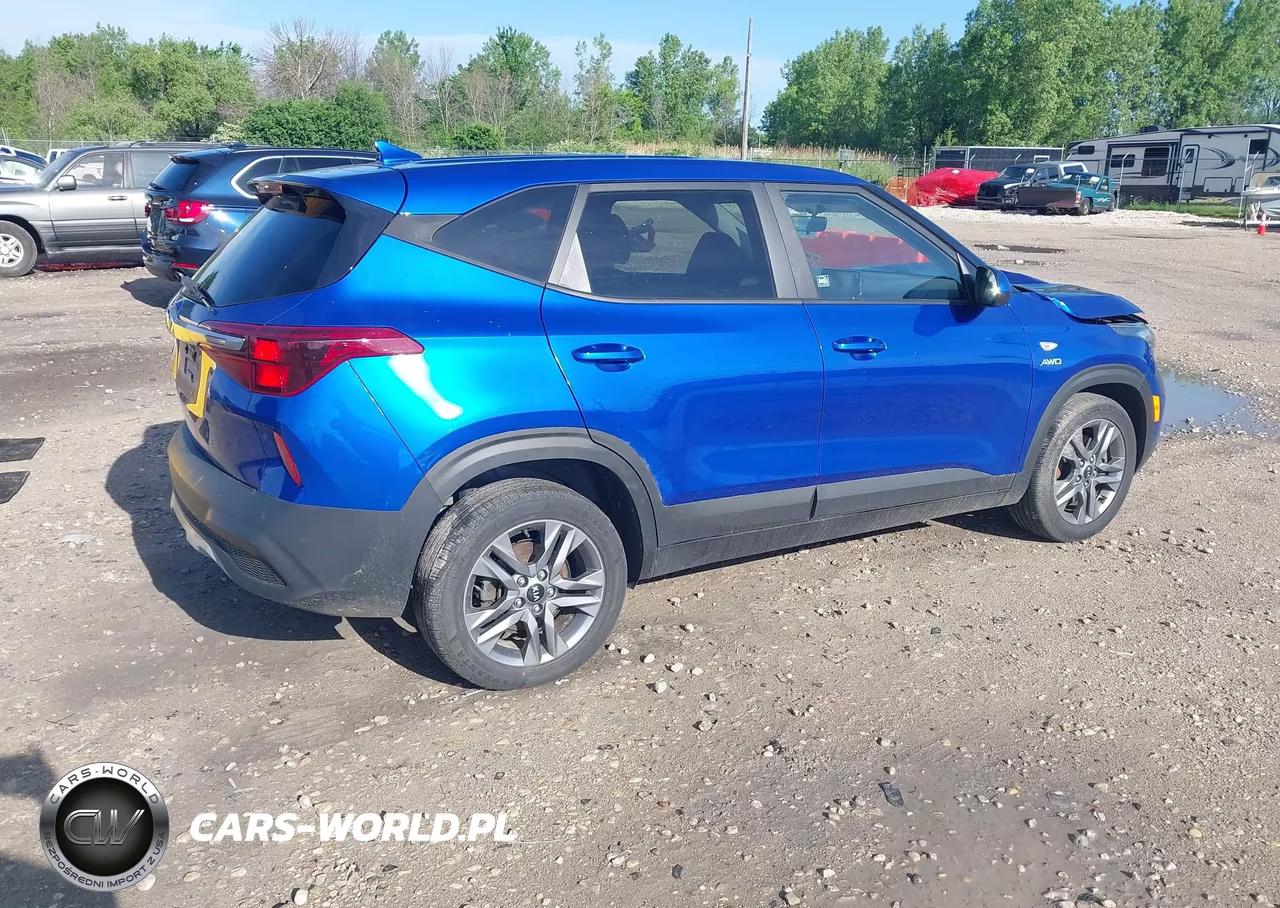 2021 Kia Seltos Lx VIN:KNDEPCAA8M7178410 - 4