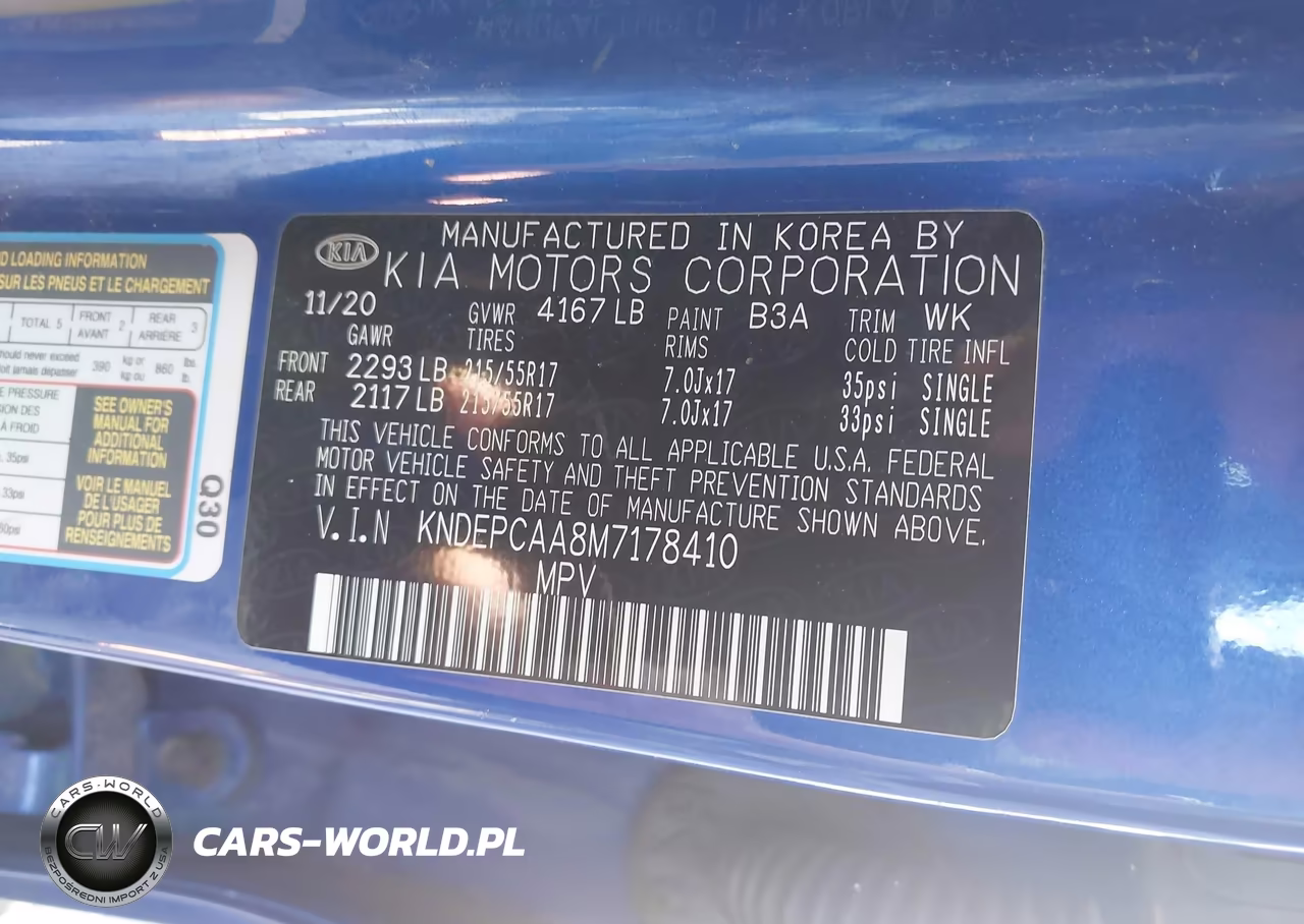 2021 Kia Seltos Lx VIN:KNDEPCAA8M7178410 - 9
