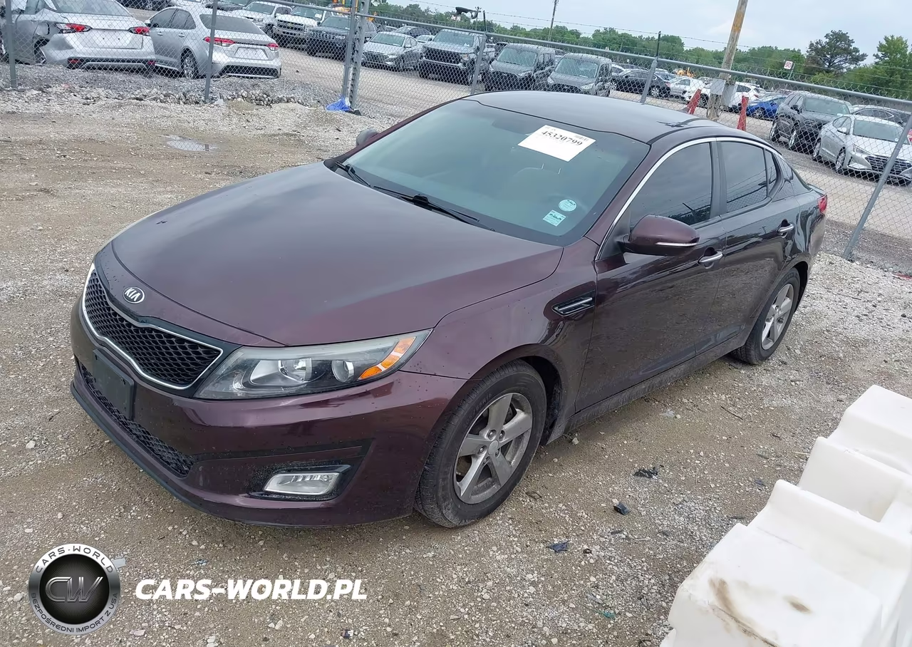2015 Kia Optima Lx VIN:5XXGM4A76FG394343 - 2