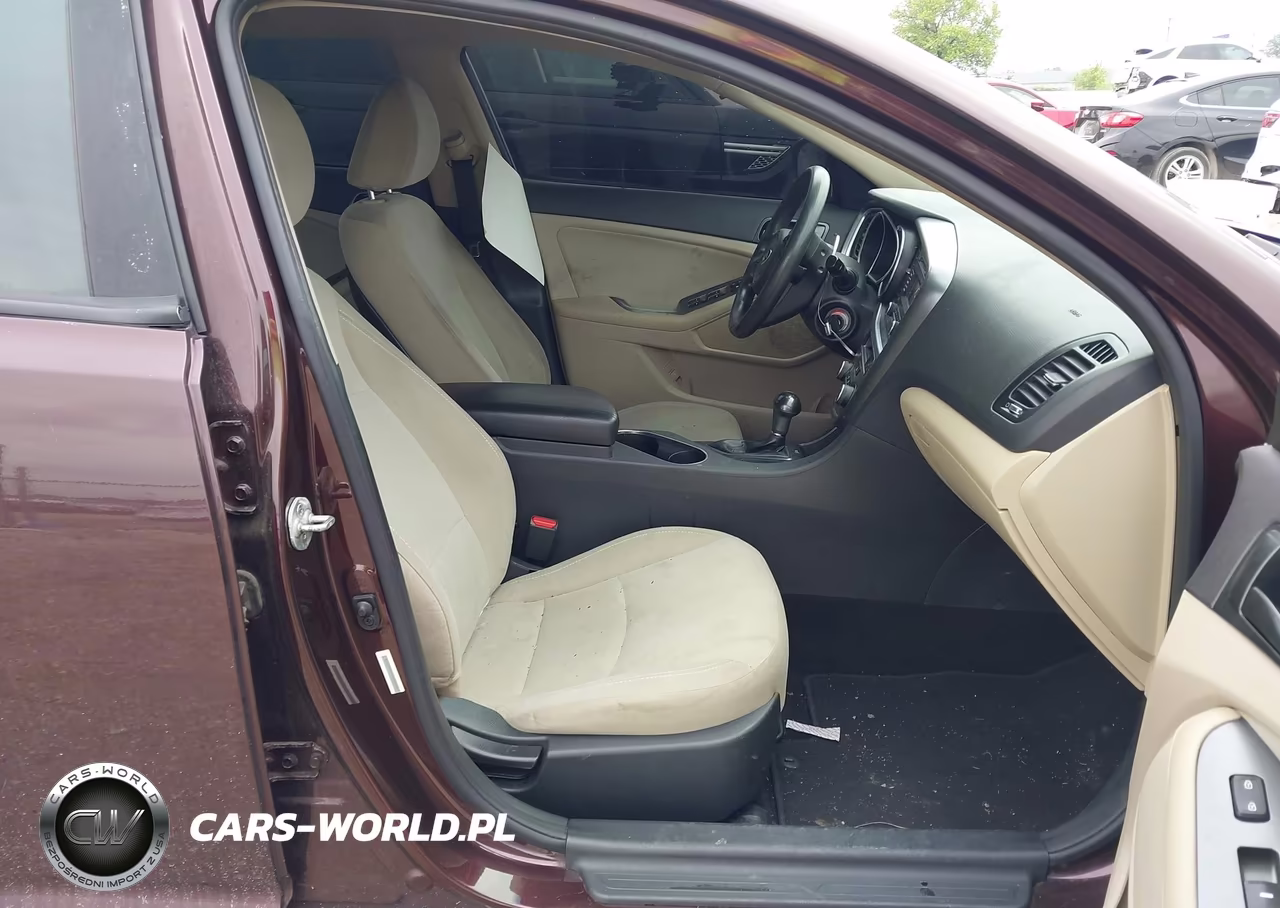 2015 Kia Optima Lx VIN:5XXGM4A76FG394343 - 5