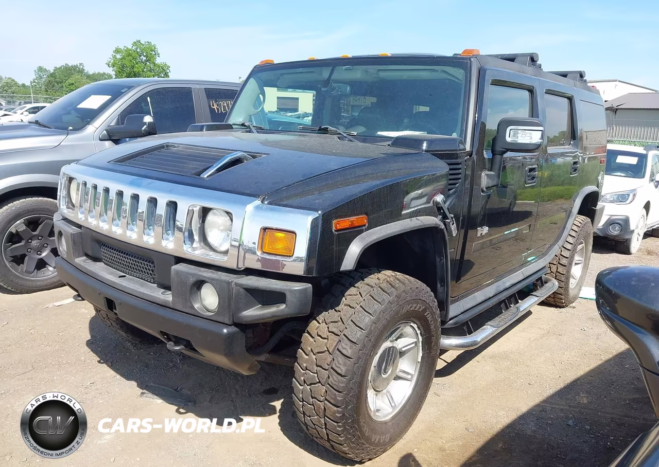 2004 Hummer H2 VIN:5GRGN23U84H112495 - 2