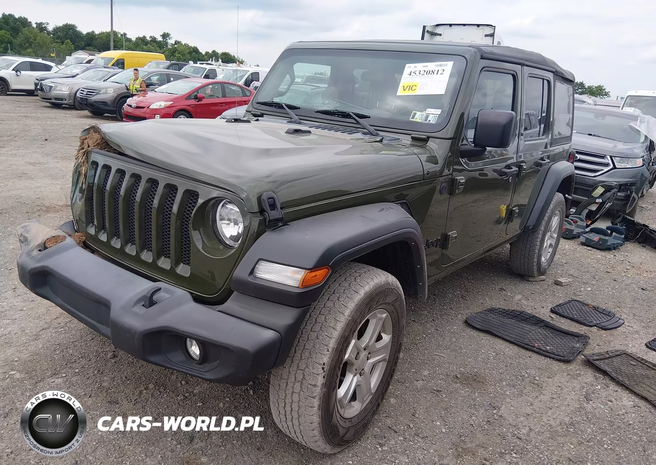 2022 Jeep Wrangler Unlimited Sport S 4X4 VIN:1C4HJXDN1NW154834 - 2