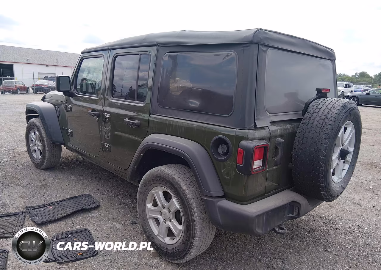 2022 Jeep Wrangler Unlimited Sport S 4X4 VIN:1C4HJXDN1NW154834 - 3