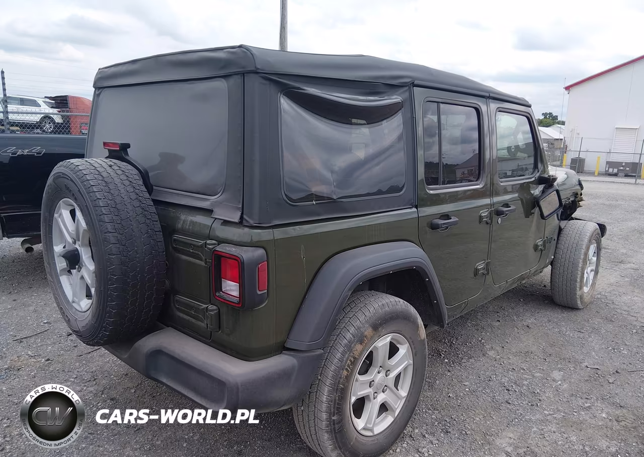 2022 Jeep Wrangler Unlimited Sport S 4X4 VIN:1C4HJXDN1NW154834 - 4