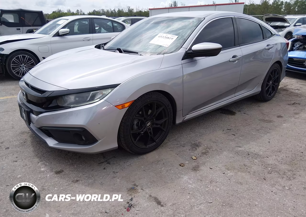 2019 Honda Civic Sport VIN:2HGFC2F88KH556020 - 2