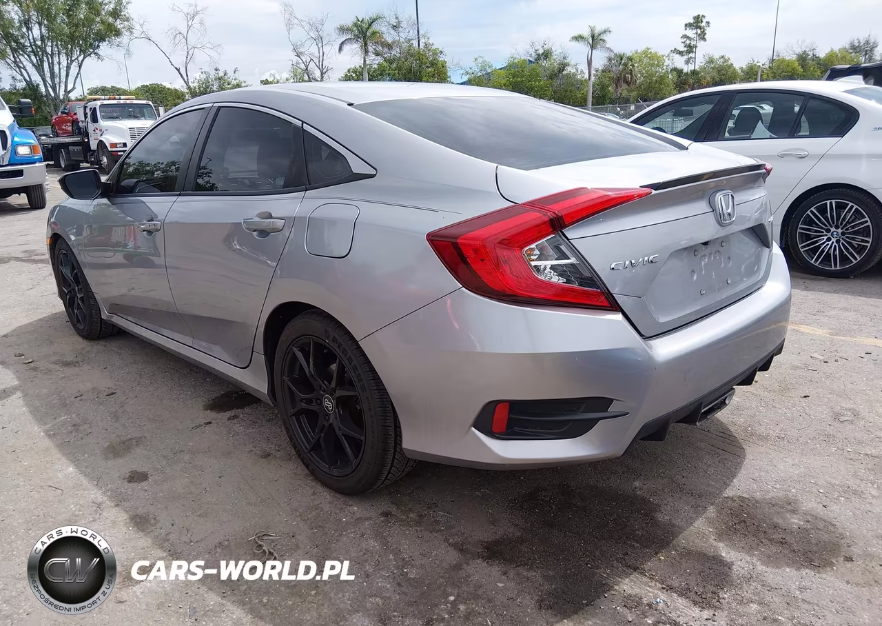2019 Honda Civic Sport VIN:2HGFC2F88KH556020 - 3
