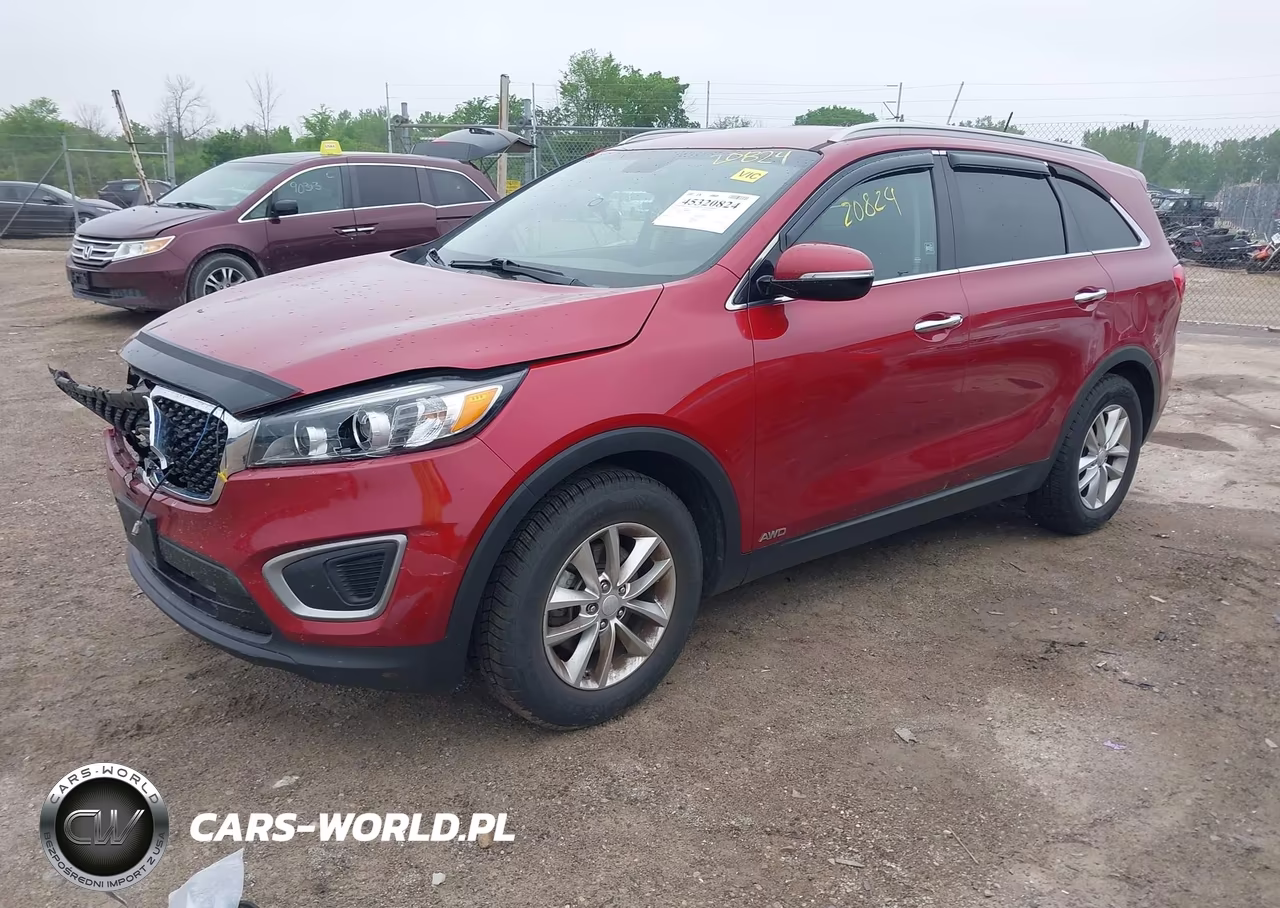2016 Kia Sorento 2.4L Lx VIN:5XYPGDA33GG080098 - 2