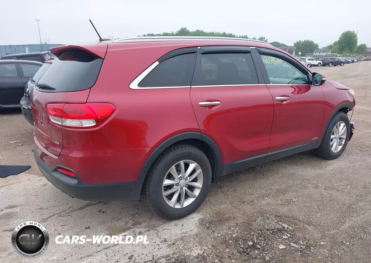 2016 Kia Sorento 2.4L Lx VIN:5XYPGDA33GG080098 - 4