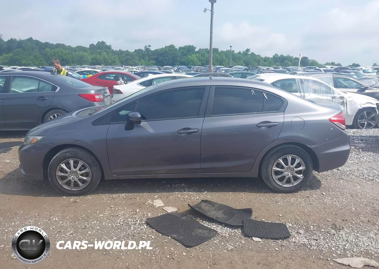 2014 Honda Civic Lx VIN:19XFB2F58EE251687 - 14
