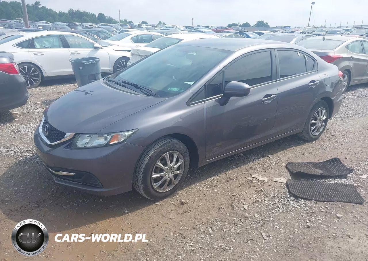 2014 Honda Civic Lx VIN:19XFB2F58EE251687 - 2