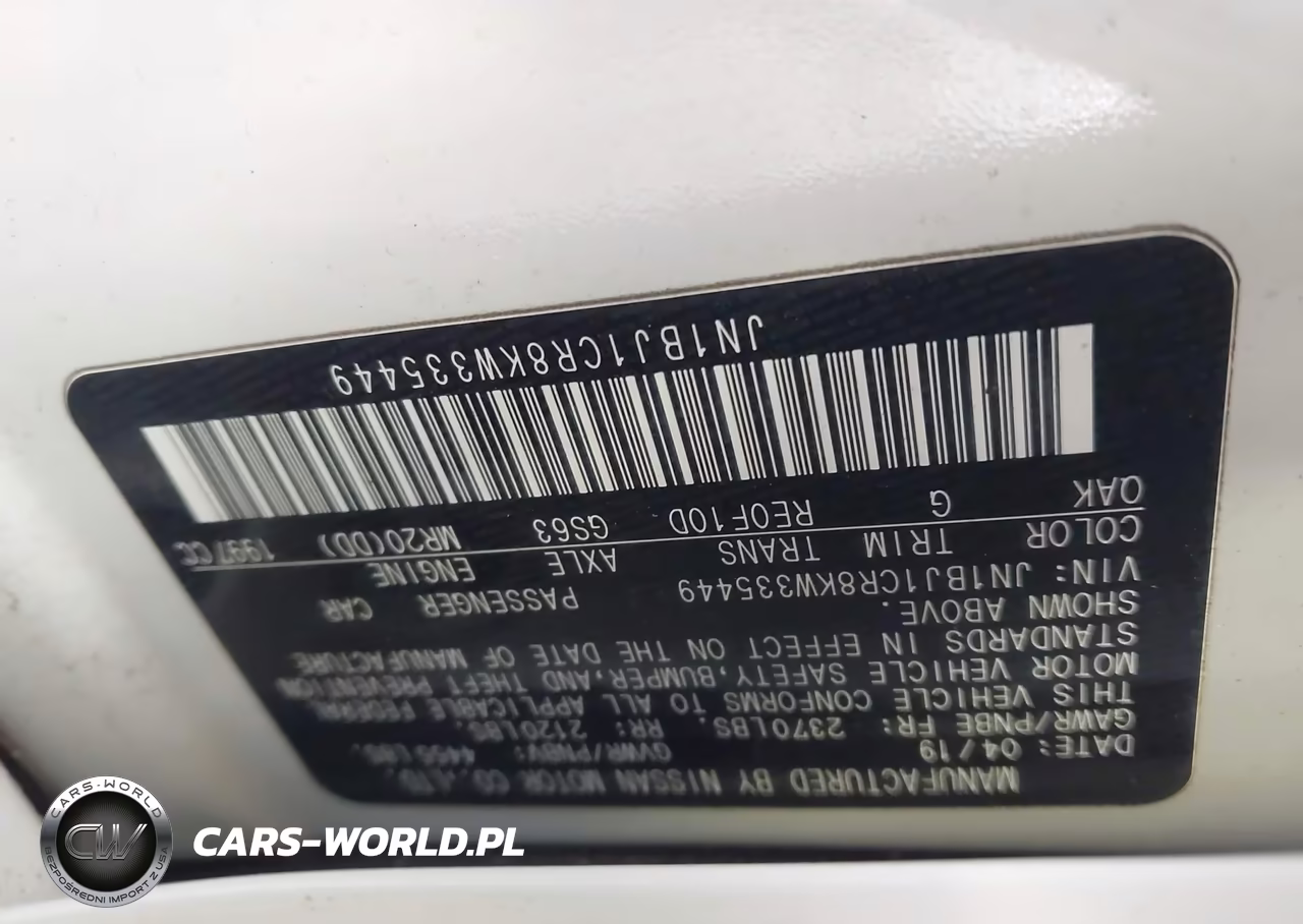 2019 Nissan Rogue Sport S VIN:JN1BJ1CR8KW335449 - 9