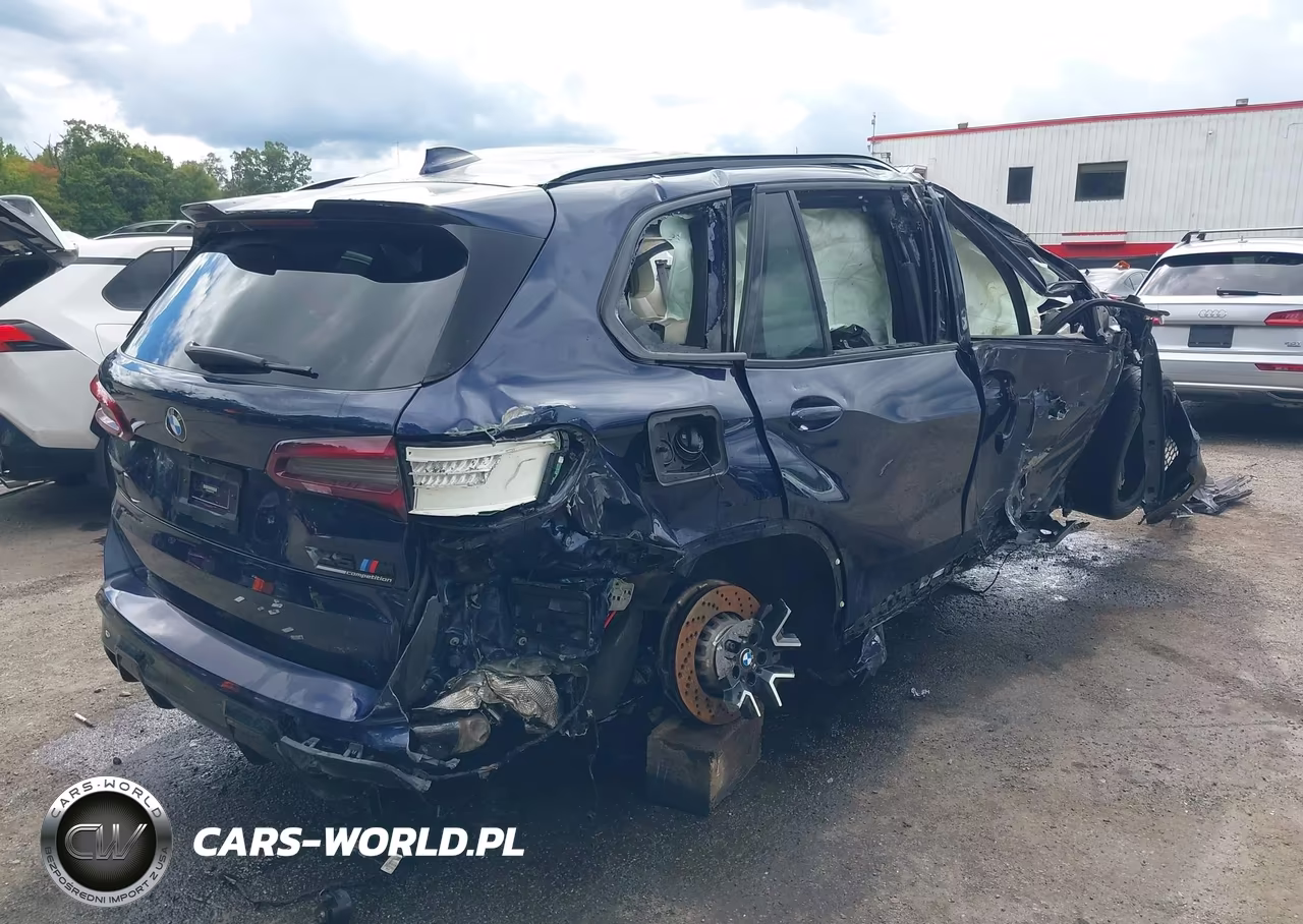 2021 BMW X5 M VIN:5YMJU0C08M9F17448 - 4