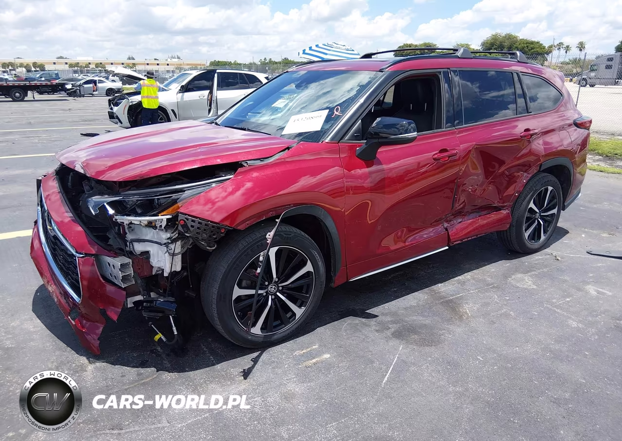2021 TOYOTA HIGHLANDER XSE VIN:5TDJZRBH0MS129571 - 2