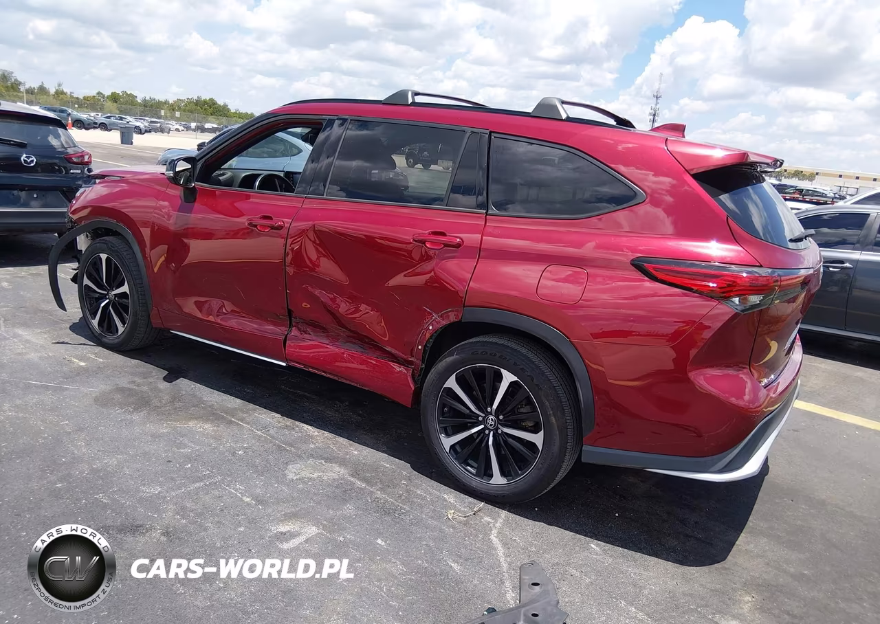 2021 TOYOTA HIGHLANDER XSE VIN:5TDJZRBH0MS129571 - 3