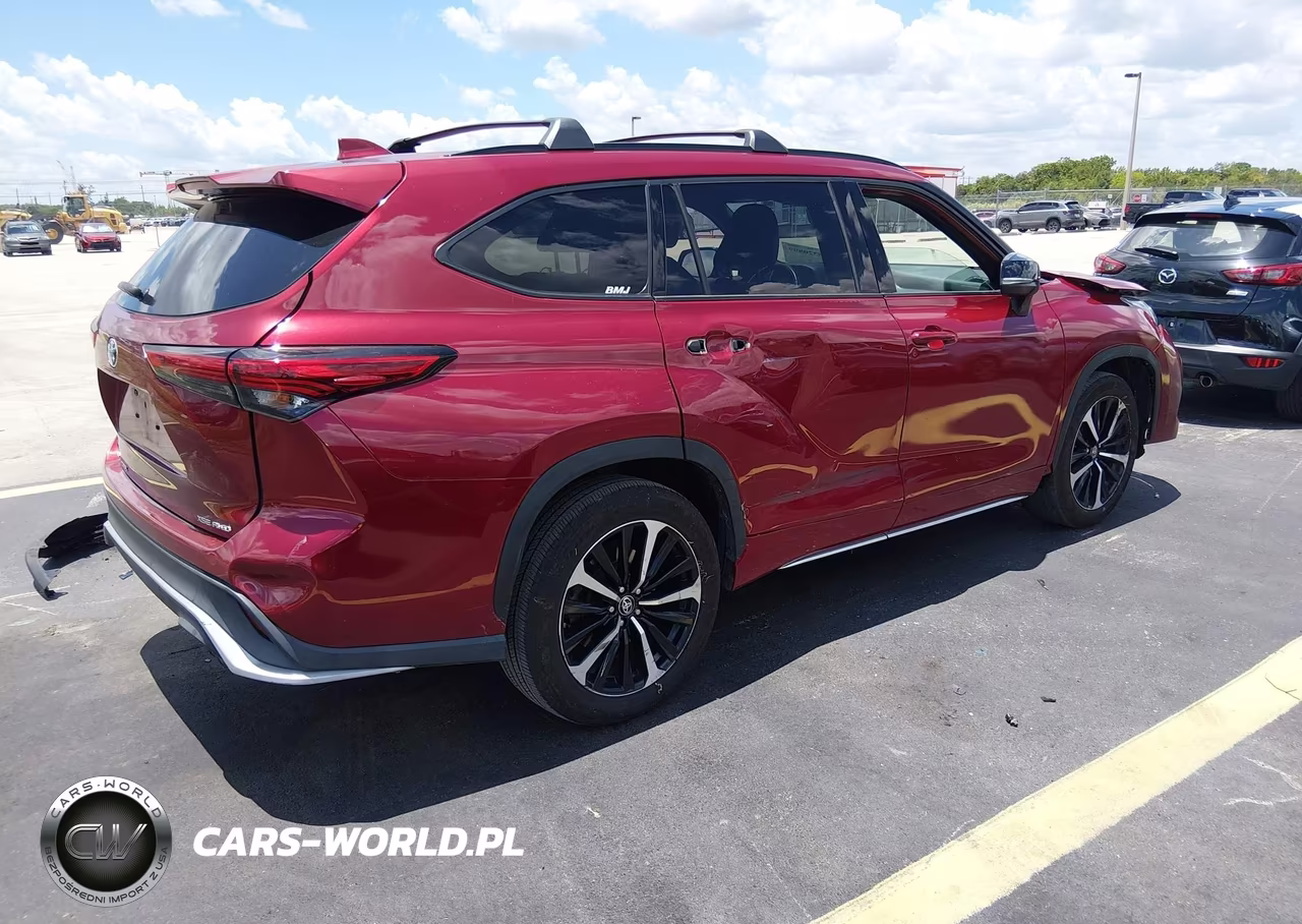 2021 TOYOTA HIGHLANDER XSE VIN:5TDJZRBH0MS129571 - 4