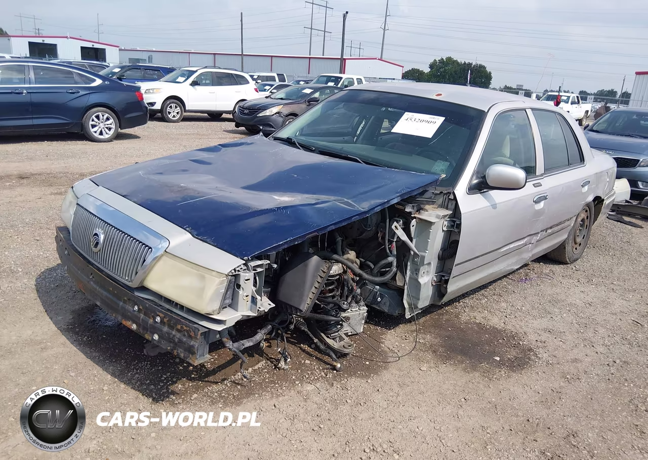 2005 Mercury Grand Marquis Gs VIN:2MEFM74W75X639831 - 2