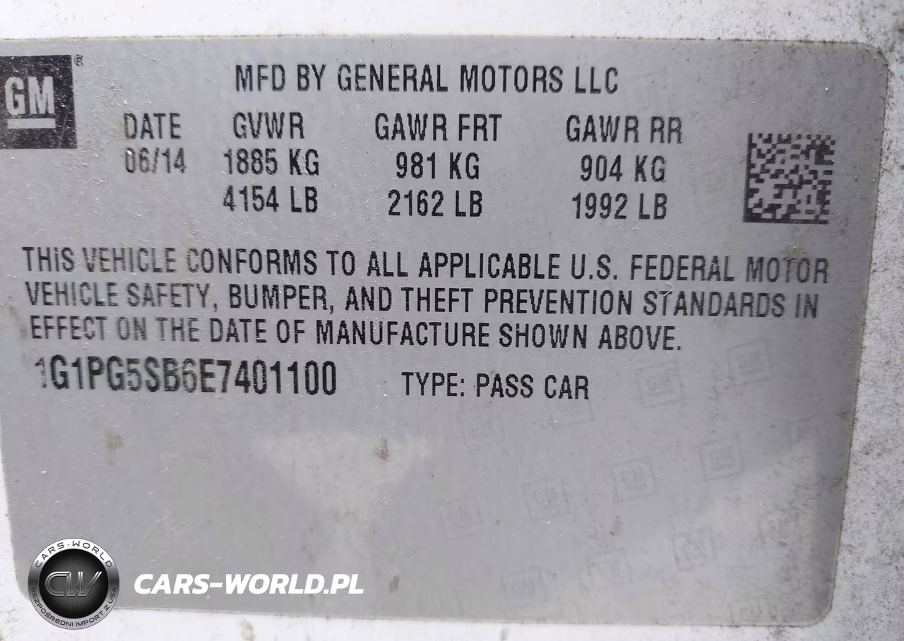2014 Chevrolet Cruze Ltz VIN:1G1PG5SB6E7401100 - 9