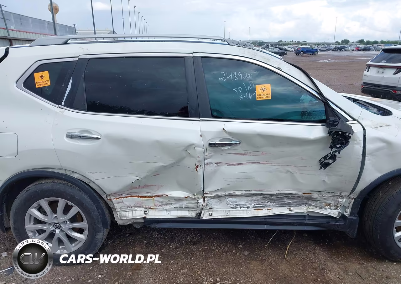 2017 Nissan Rogue Sv VIN:5N1AT2MT1HC882541 - 6