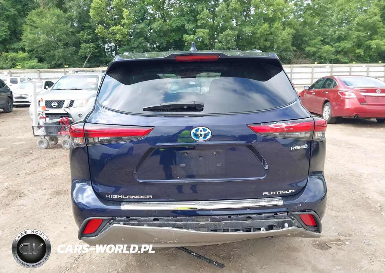 2022 Toyota Highlander Hybrid Platinum VIN:5TDEBRCH7NS088099 - 16