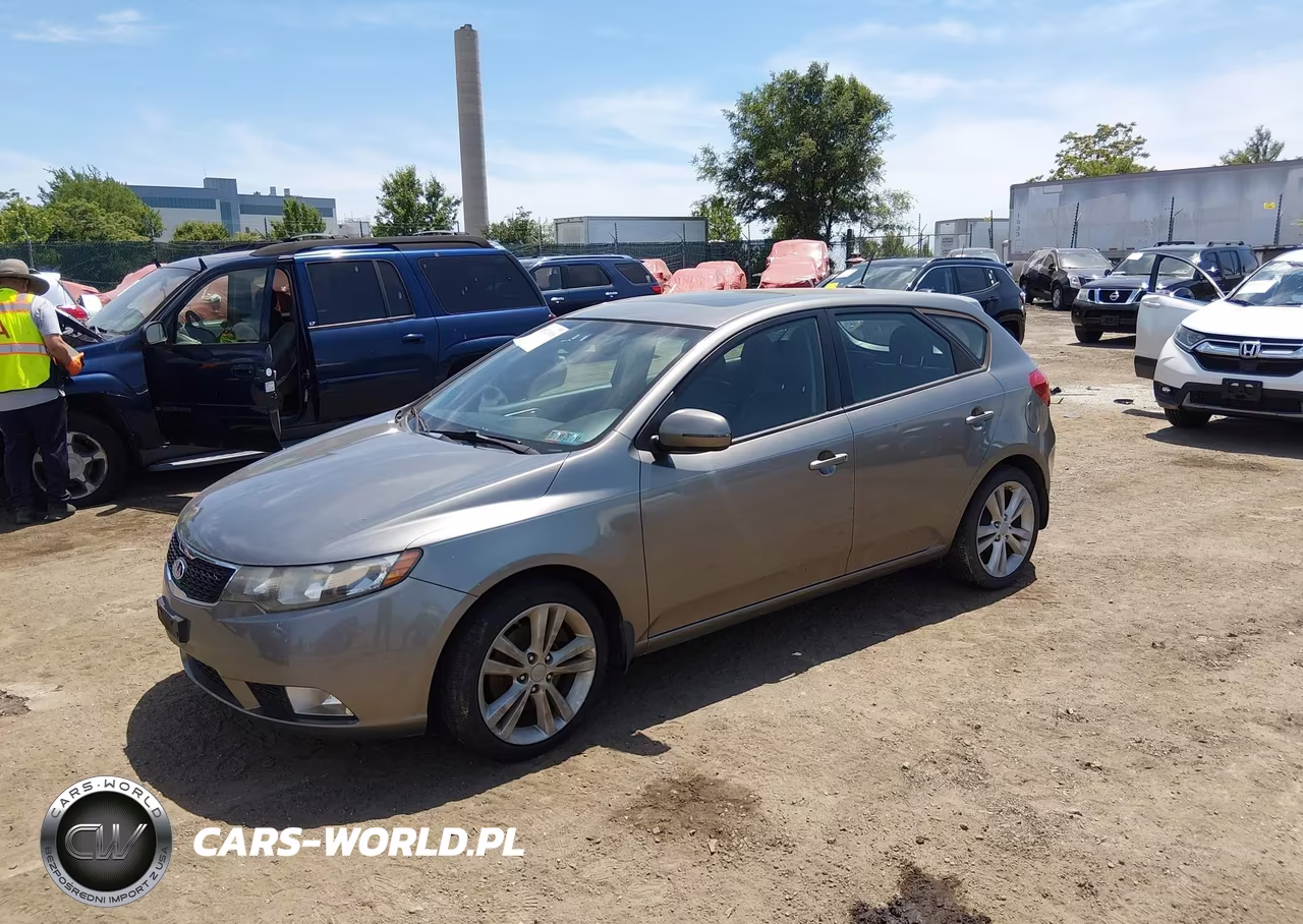 2011 Kia Forte Sx VIN:KNAFW5A30B5387814 - 2