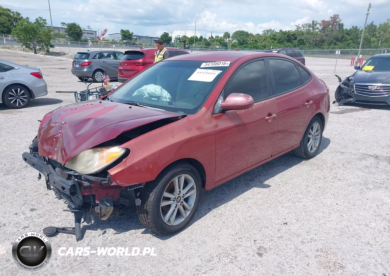 2008 Hyundai Elantra Gls-Se VIN:KMHDU46D38U318797 - 2