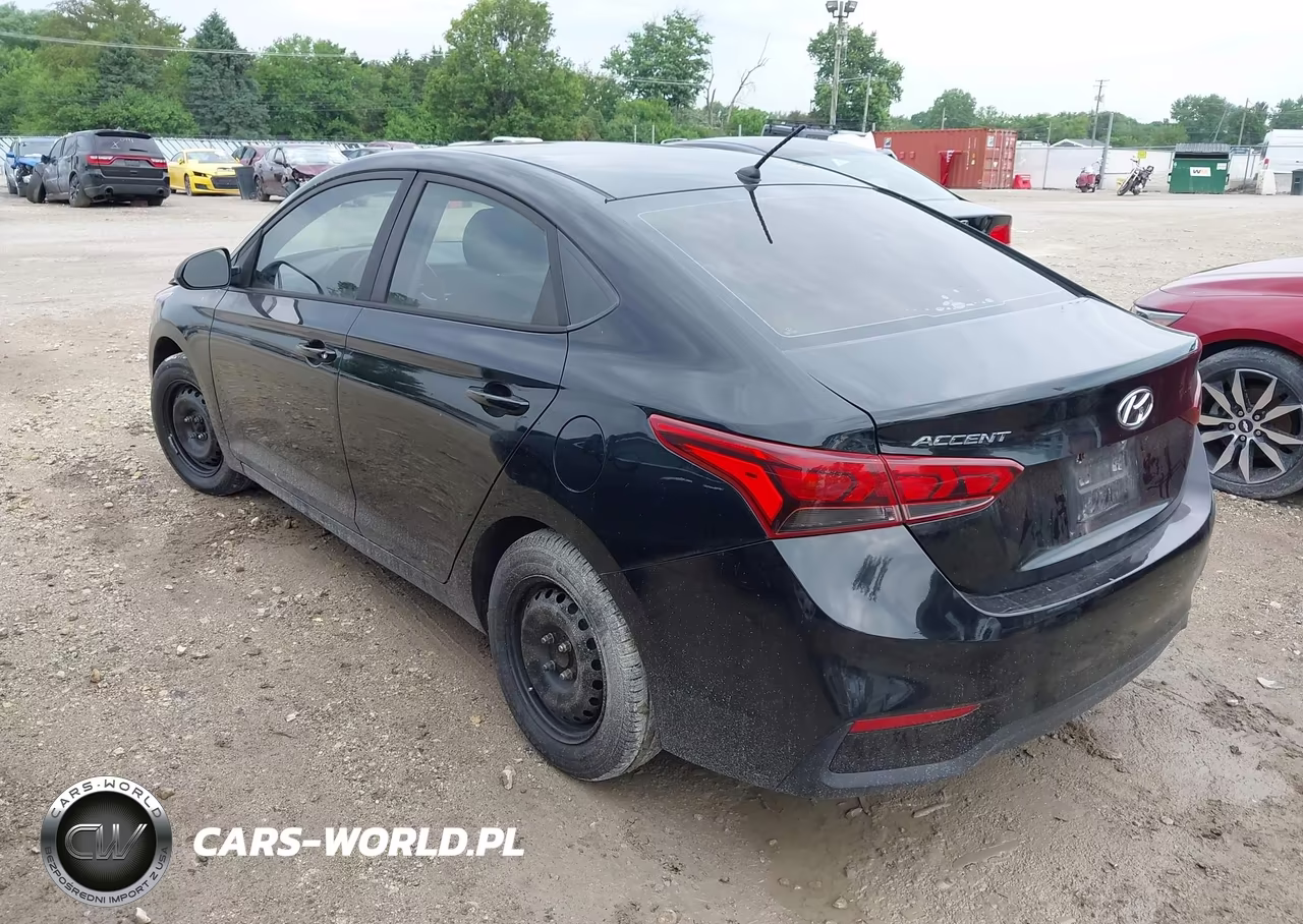 2018 Hyundai Accent Se VIN:3KPC24A36JE008040 - 3