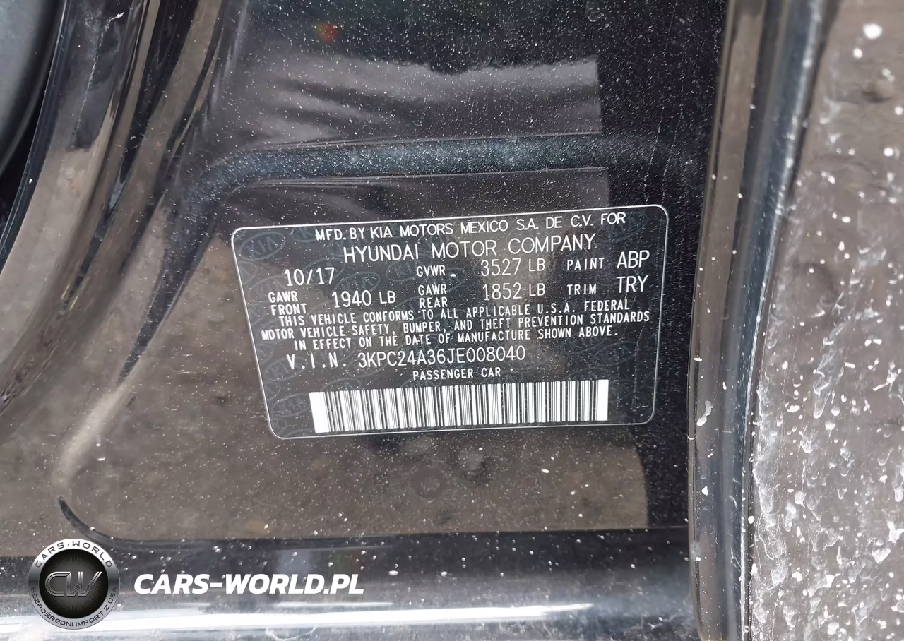 2018 Hyundai Accent Se VIN:3KPC24A36JE008040 - 9