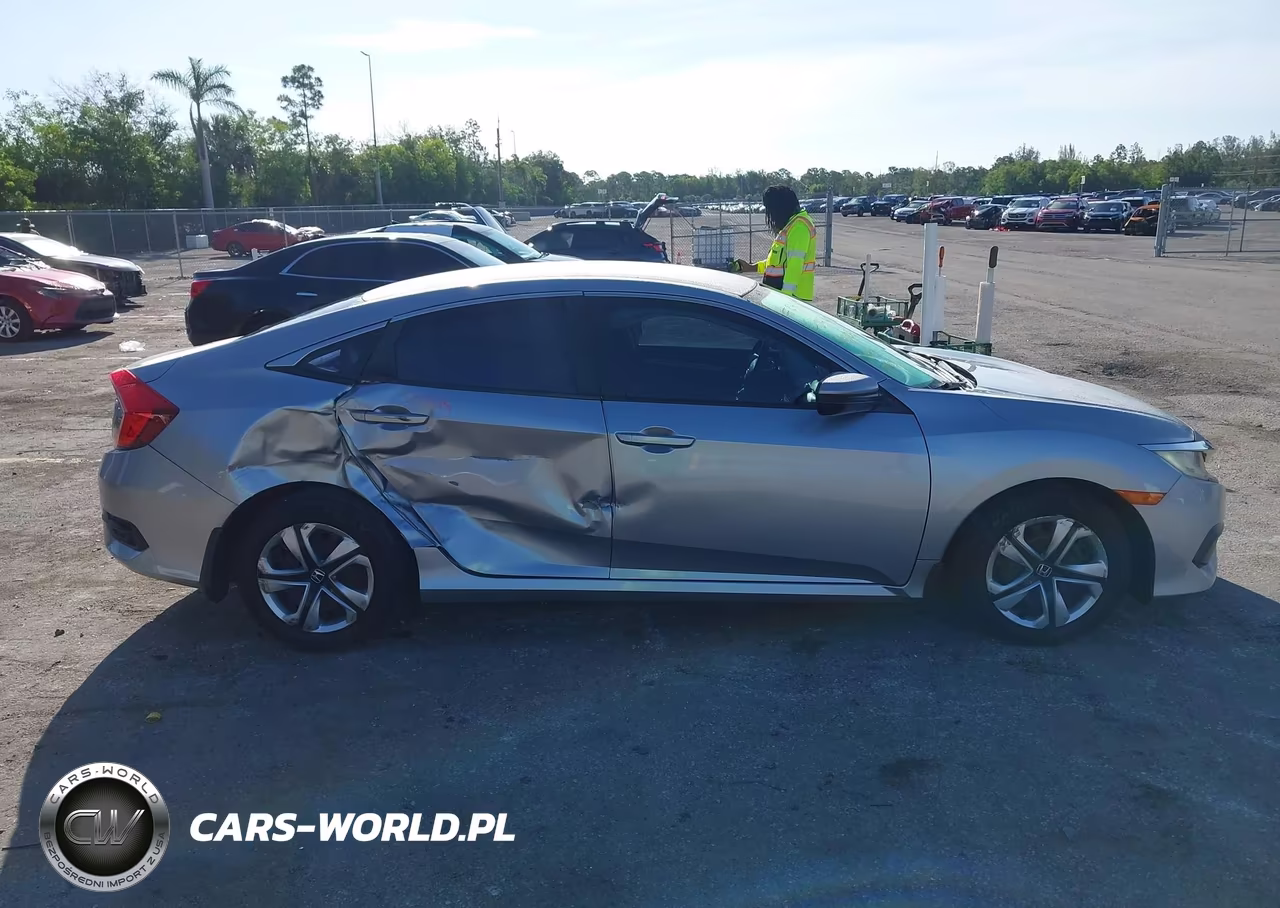2018 Honda Civic Lx VIN:19XFC2F56JE002313 - 13