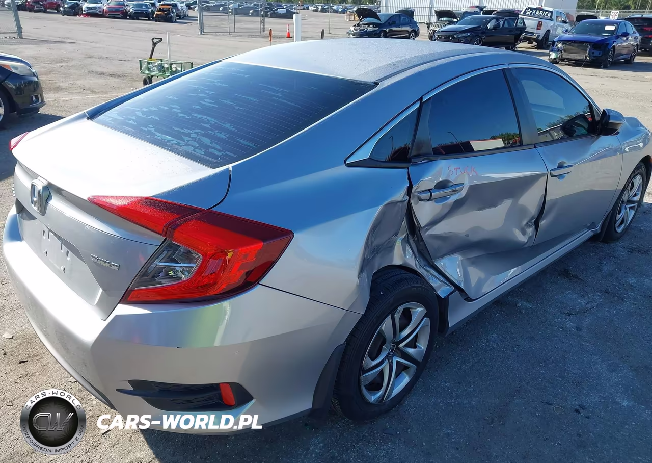 2018 Honda Civic Lx VIN:19XFC2F56JE002313 - 6