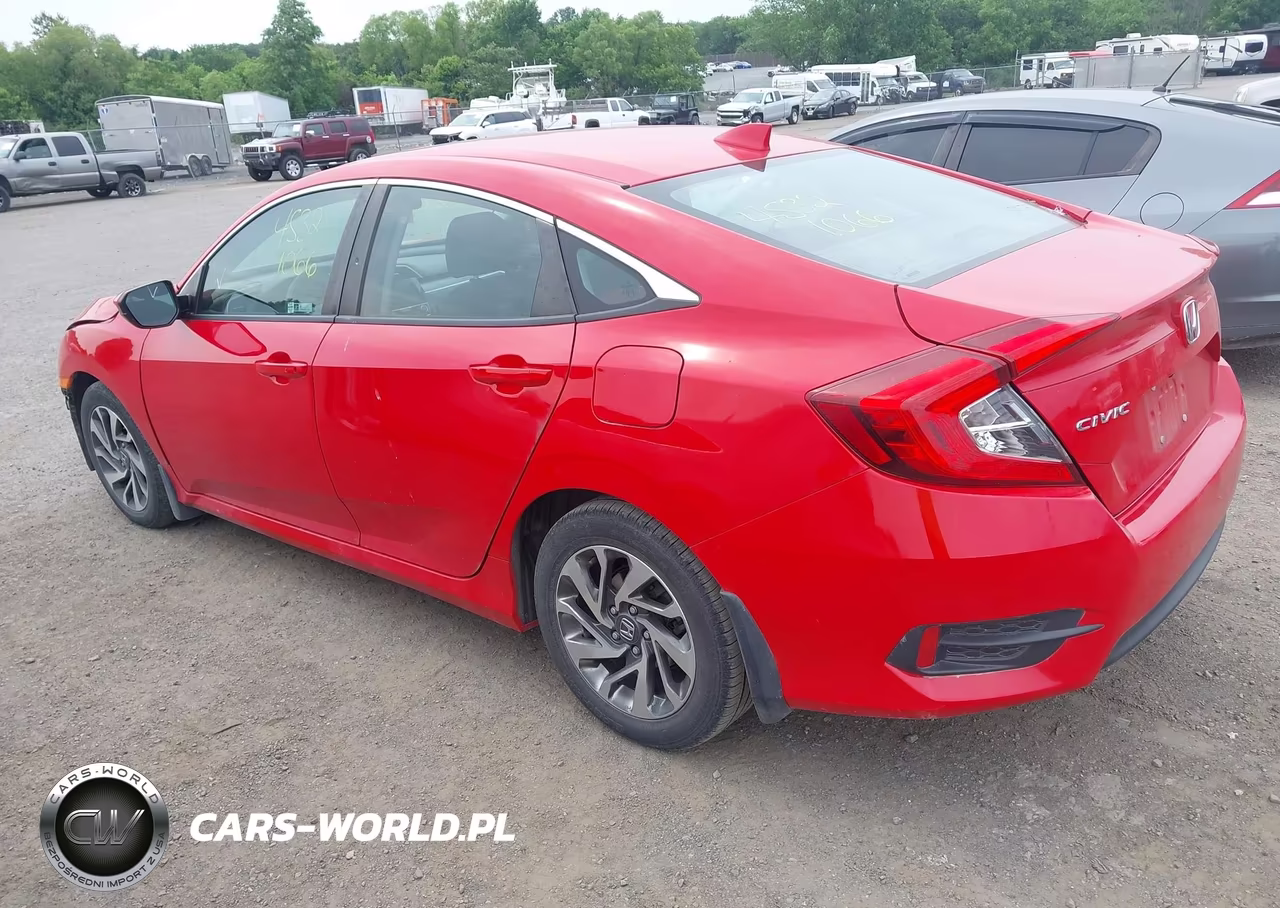 2018 Honda Civic Ex VIN:2HGFC2F70JH594380 - 3