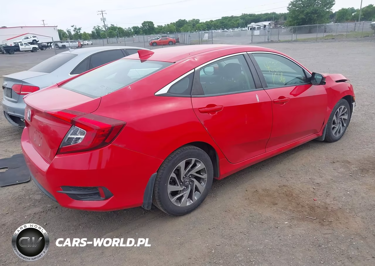 2018 Honda Civic Ex VIN:2HGFC2F70JH594380 - 4