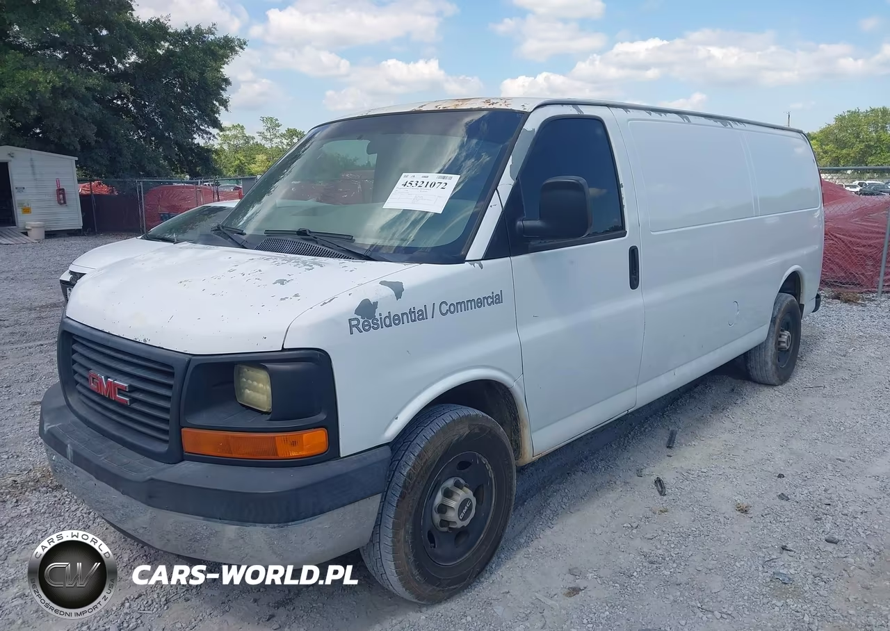 2007 GMC Savana Work Van VIN:1GTHG39U871117254 - 2