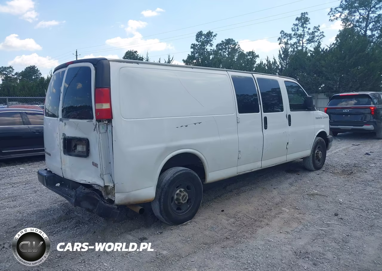 2007 GMC Savana Work Van VIN:1GTHG39U871117254 - 4