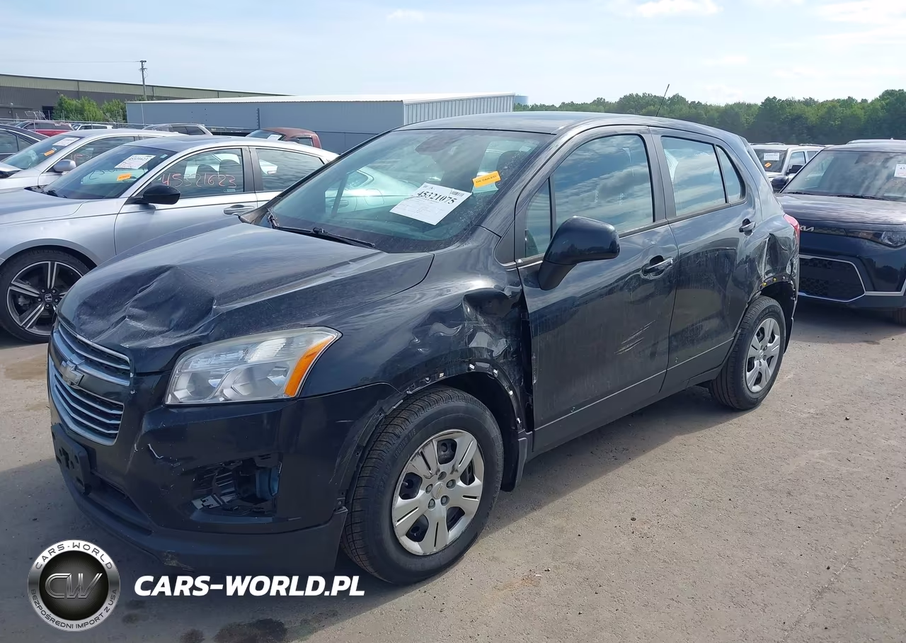2015 Chevrolet Trax 1Ls VIN:KL7CJKSB7FB091038 - 2