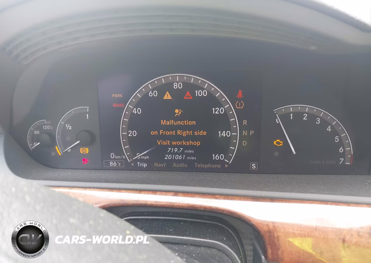 2007 Mercedes-Benz S 550 VIN:WDDNG71X17A030589 - 7