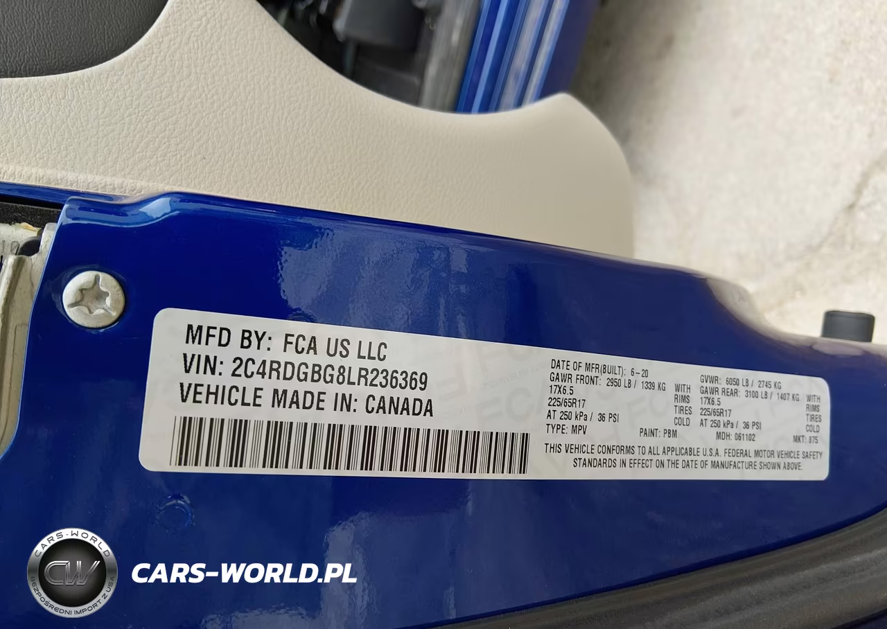 2020 Dodge Grand Caravan Se VIN:2C4RDGBG8LR236369 - 9